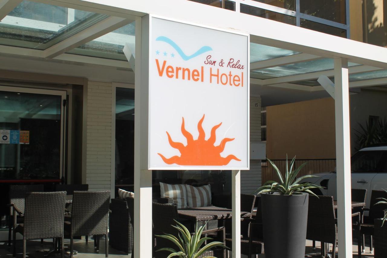 Hotel Vernel Rimini Exterior foto